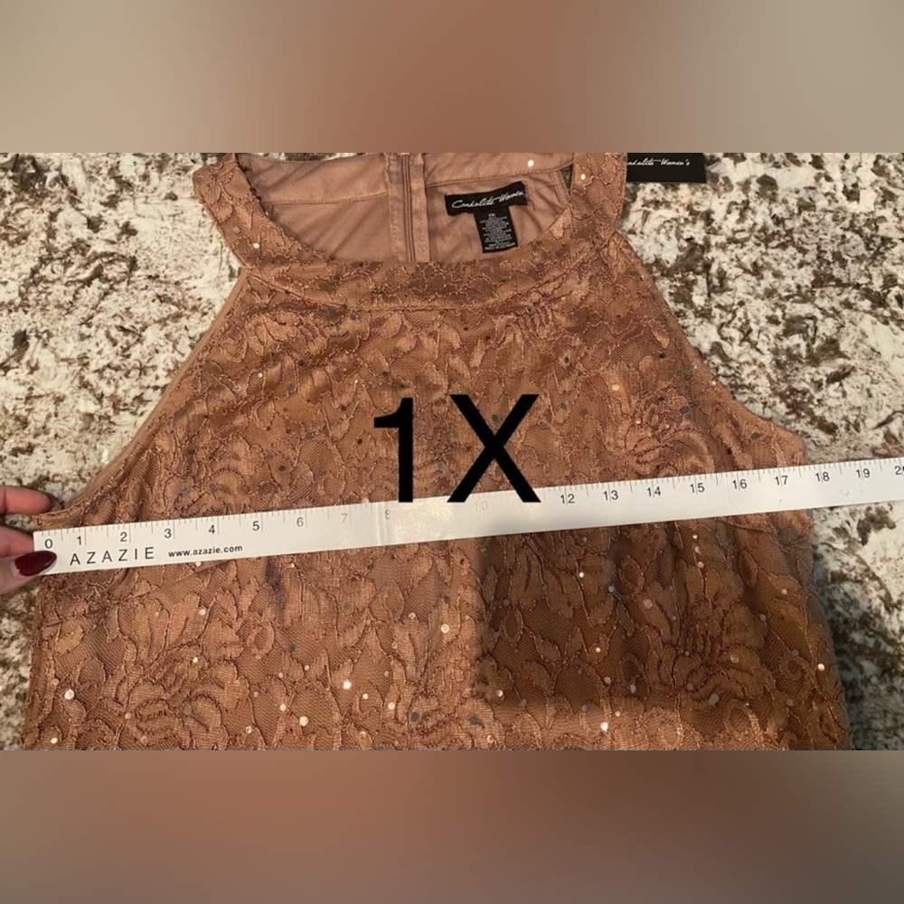 Plus Dress 🩷🤎 - Picture 8 of 11